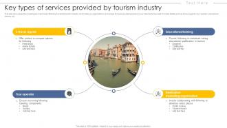 Key Types Of Services Provided By Tourism Industry