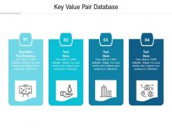 Key value pair database ppt powerpoint presentation pictures graphics template cpb