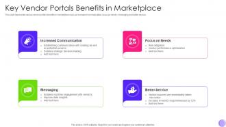 Key Vendor Portals Benefits In Marketplace