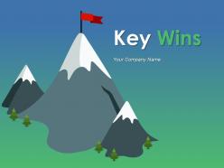 Key wins powerpoint presentation slides