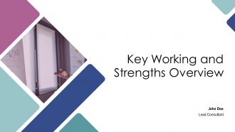 Key Working And Strengths PPT Structure AT