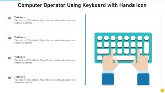Keyboard icon powerpoint ppt template bundles