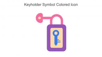 Keyholder Symbol Colored Icon In Powerpoint Pptx Png And Editable Eps Format