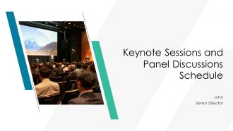 Keynote Sessions And Panel Discussions Schedule PPT Demonstration AT Keynote Sessions And Panel Discussions Schedule PPT Demonstration AT
