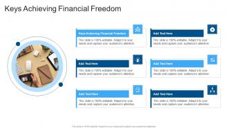 Keys Achieving Financial Freedom In Powerpoint And Google Slides Cpb