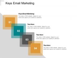 Keys email marketing ppt powerpoint presentation inspiration styles cpb