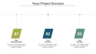 Keys project success ppt powerpoint presentation professional influencers cpb