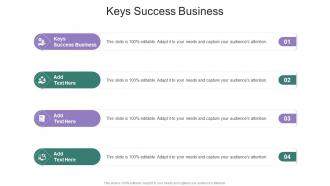 Keys Success Business In Powerpoint And Google Slides Cpb