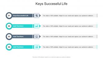 Keys Successful Life In Powerpoint And Google Slides Cpb