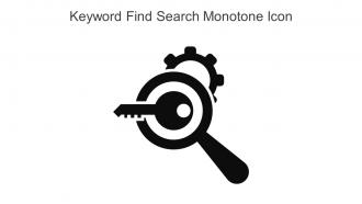 Keyword Find Search Monotone Icon In Powerpoint Pptx Png And Editable Eps Format