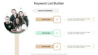 Keyword List Builder In Powerpoint And Google Slides Cpb