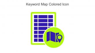 Keyword Map Colored Icon In Powerpoint Pptx Png And Editable Eps Format