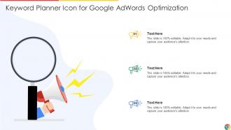 Keyword Planner Icon For Google Adwords Optimization