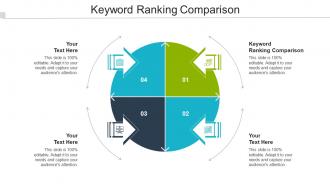 Keyword Ranking Comparison Ppt Powerpoint Presentation Portfolio Tips Cpb