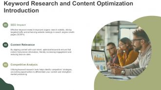 Keyword Research And Content Optimization Strategies PPT Graphics AT Impactful Professional
