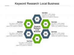 Keyword research local business ppt powerpoint presentation outline graphics example cpb