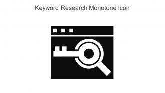 Keyword Research Monotone Icon In Powerpoint Pptx Png And Editable Eps Format