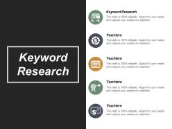 Keyword research ppt powerpoint presentation file background images cpb
