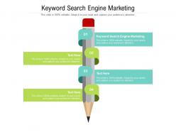 Keyword search engine marketing ppt powerpoint presentation gallery model cpb