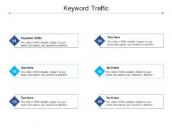 Keyword traffic ppt powerpoint presentation professional background images cpb