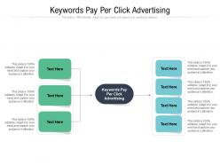 Keywords pay per click advertising ppt powerpoint presentation summary graphics cpb