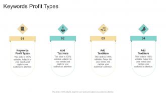 Keywords Profit Types In Powerpoint And Google Slides Cpb