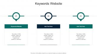 Keywords Website In Powerpoint And Google Slides Cpb