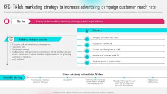 KFC Tiktok Marketing Strategy To Increase Advertising Tiktok Influencer Marketing MKT SS V