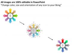 28457884 style circular hub-spoke 8 piece powerpoint presentation diagram infographic slide