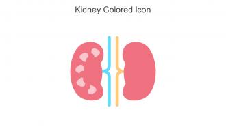 Kidney Colored Icon In Powerpoint Pptx Png And Editable Eps Format