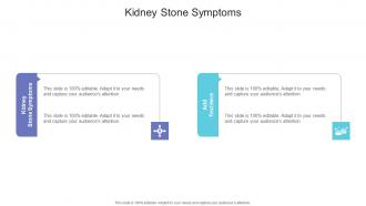 Kidney Stone Symptoms In Powerpoint And Google Slides Cpb