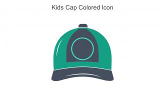 Kids Cap Colored Icon In Powerpoint Pptx Png And Editable Eps Format