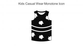 Kids Casual Wear Monotone Icon In Powerpoint Pptx Png And Editable Eps Format