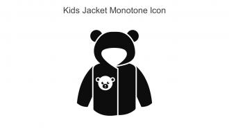 Kids Jacket Monotone Icon In Powerpoint Pptx Png And Editable Eps Format