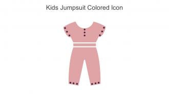 Kids Jumpsuit Colored Icon In Powerpoint Pptx Png And Editable Eps Format