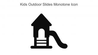 Kids Outdoor Slides Monotone Icon In Powerpoint Pptx Png And Editable Eps Format