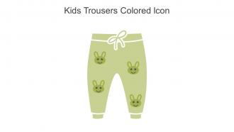 Kids Trousers Colored Icon In Powerpoint Pptx Png And Editable Eps Format