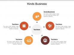 Kinds business ppt powerpoint presentation inspiration display cpb