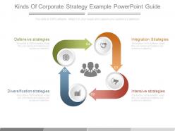 Kinds of corporate strategy example powerpoint guide