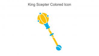 King Scepter Colored Icon In Powerpoint Pptx Png And Editable Eps Format