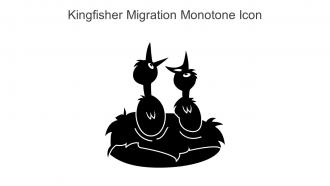 Kingfisher Migration Monotone Icon In Powerpoint Pptx Png And Editable Eps Format