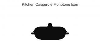 Kitchen Casserole Monotone Icon In Powerpoint Pptx Png And Editable Eps Format