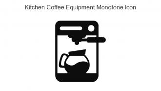 Kitchen Coffee Equipment Monotone Icon In Powerpoint Pptx Png And Editable Eps Format