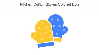 Kitchen Cotton Gloves Colored Icon In Powerpoint Pptx Png And Editable Eps Format