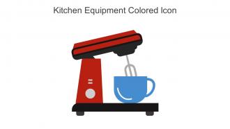 Kitchen Equipment Colored Icon In Powerpoint Pptx Png And Editable Eps Format
