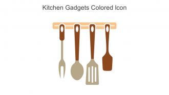 Kitchen Gadgets Colored Icon In Powerpoint Pptx Png And Editable Eps Format