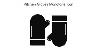 Kitchen Gloves Monotone Icon In Powerpoint Pptx Png And Editable Eps Format
