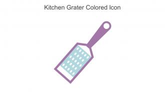 Kitchen Grater Colored Icon In Powerpoint Pptx Png And Editable Eps Format