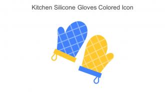 Kitchen Silicone Gloves Colored Icon In Powerpoint Pptx Png And Editable Eps Format
