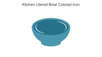 Kitchen Utensil Bowl Colored Icon In Powerpoint Pptx Png And Editable Eps Format